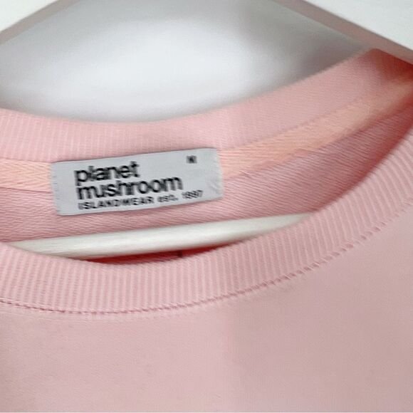 Planet Mushroom Light Pink Sweatshirt M - Picture 4 of 6